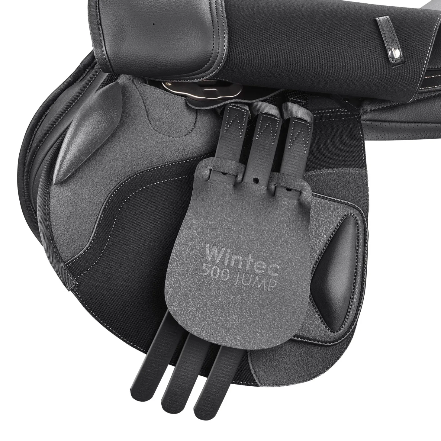 Wintec 500 Jump Saddle with Flocked Panels